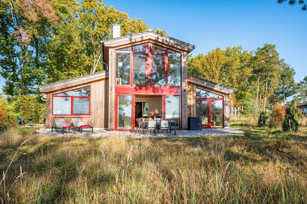 Ferienhaus "Biberburg Am Haff" Garz  Buitenkant foto