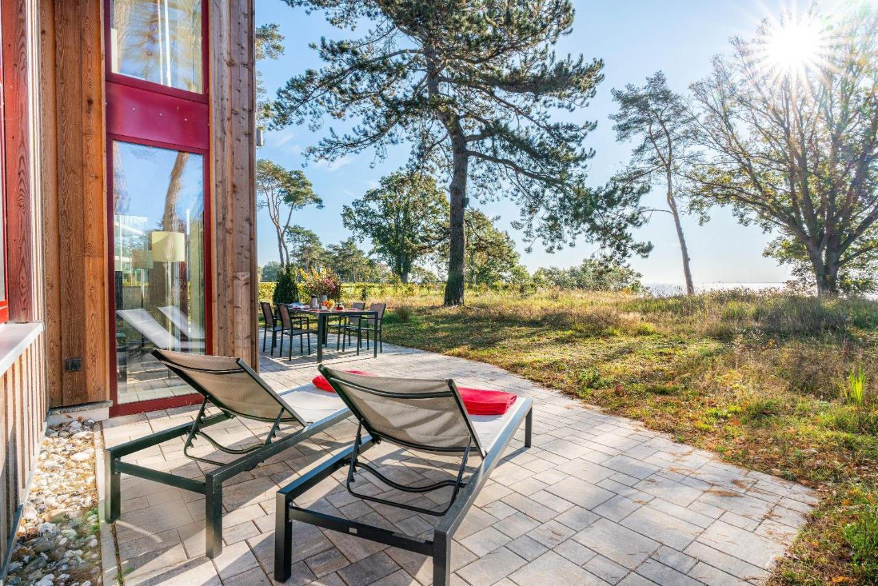 Ferienhaus "Biberburg Am Haff" Garz  Buitenkant foto